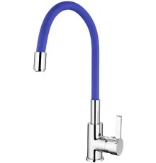 Смеситель Ledeme H98 L4898-6 синий/хром