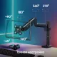 Кронштейн для монитора Onkron G75 черный