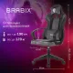 Игровое геймерское кресло Brabix Forcer GM-127 533216 черный/серый