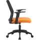 Офисное кресло CACTUS CS-MC222-BKOR черный/оранжевый