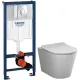 Унитаз подвесной AM.PM Sunny Flashclean C85C1701SC + GROHE Rapid SL 38721001