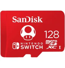 Карта памяти SanDisk Nintendo Switch Licensed Card Super Mario Edition microSDXC 128GB SDSQXAO-128G-GN3ZN
