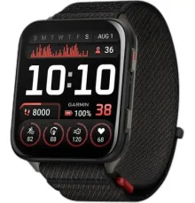 Умные часы Garmin Venu X1 титановый/черный