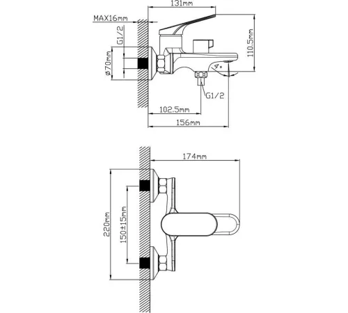 Смеситель Econoce D35 760 EC0763