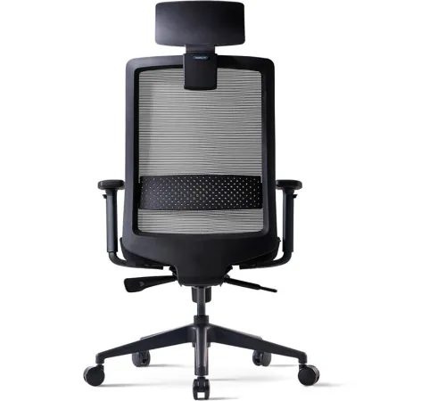 Кресло Bestuhl S30 Black Pl с подголовником черный