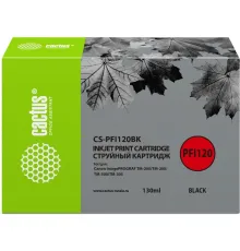 Картридж CACTUS CS-PFI120BK аналог Canon PFI120BK