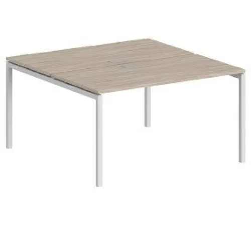 Стол Norden 160x143.8x75 SG.246.OL.44.WH белый/дуб светлый