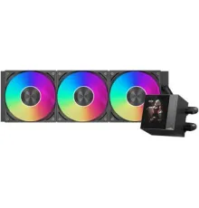 Система жидкостного охлаждения для процессора PCCooler DC360 Pro ARGB Display черный