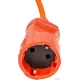 Удлинитель Uniel YX10-101 /UCK-1N/2x1,00/20M/F ORANGE UL-00010800