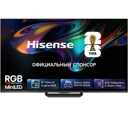 RGB miniLED телевизор Hisense 55UR8S