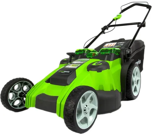 Колёсная газонокосилка Greenworks G40LM49DB без АКБ