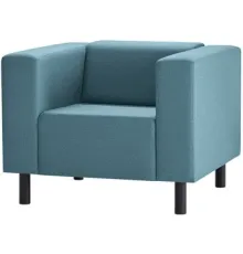 Интерьерное кресло Mio Tesoro Белфаст 307 Savanna Plus Blue 1175, голубой