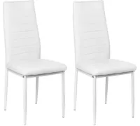 Стул Mio Tesoro Джия DC-060KD 2 шт, белый/белый