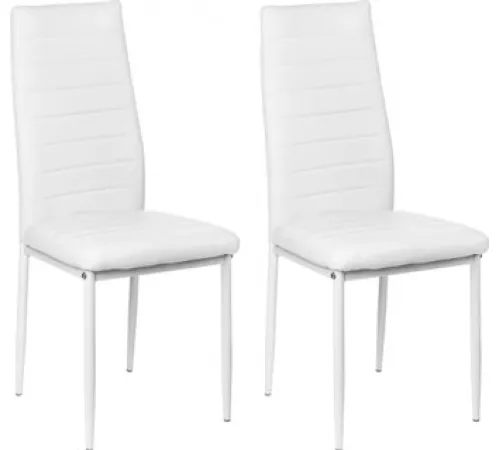 Стул Mio Tesoro Джия DC-060KD 2 шт, белый/белый