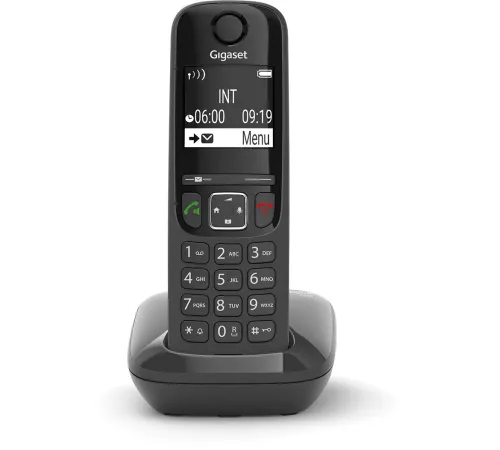 Радиотелефон Gigaset AS690 DUO черный