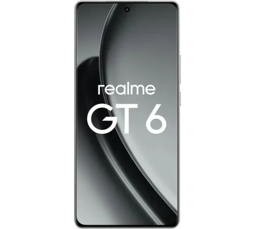 Телефон Realme GT 6 12GB/256GB международная версия зеркальный серебряный
