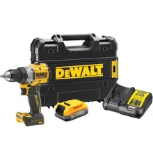 Дрель-шуруповерт DeWalt DCD800E1T с 1-им АКБ 1.7 Ач, кейс