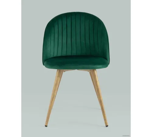Стул Stool Group Лион Страйпс DC-69030G HLR-56 велюр зеленый