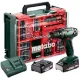 Дрель-шуруповерт Metabo BS 18 Set 602207710 с 2-мя АКБ, кейс