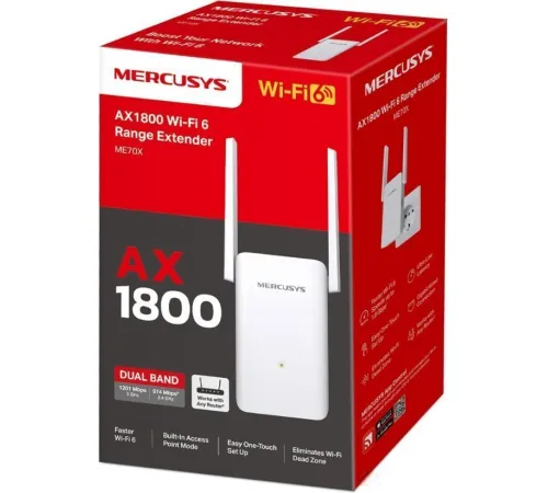 Усилитель Wi-Fi Mercusys ME70X