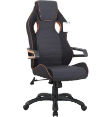 Игровое геймерское кресло Brabix Techno Pro GM-003 черный/серый/оранжевый