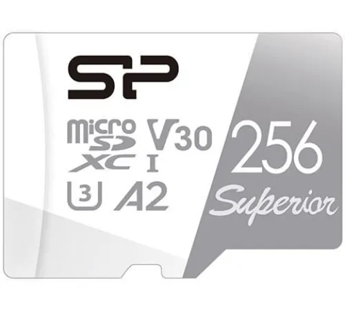 Карта памяти Silicon-Power Superior microSDXC sp256gbstxda2v20 256GB
