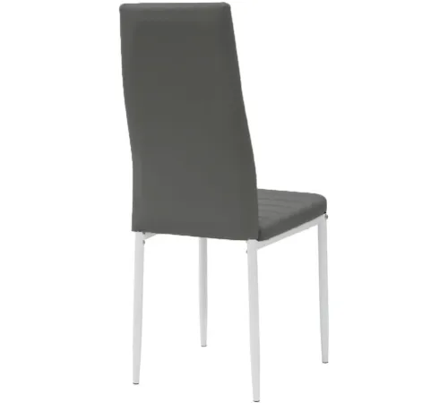 Стул Mio Tesoro Джия DC-060KD серый/белый