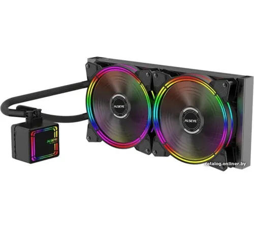 Система жидкостного охлаждения для процессора ALSEYE H280