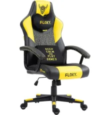 Игровое геймерское кресло FLOKY Huginn Yellow SP желтый