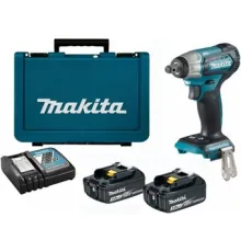 Гайковерт Makita DTW181RFE с 2-мя АКБ, кейс