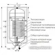 Бойлер косвенного нагрева Galmet Mini Tower SGWS100R w/s H