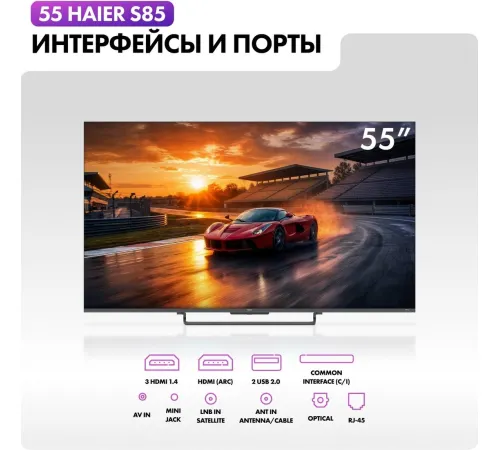 Телевизор Haier H55S85GUX