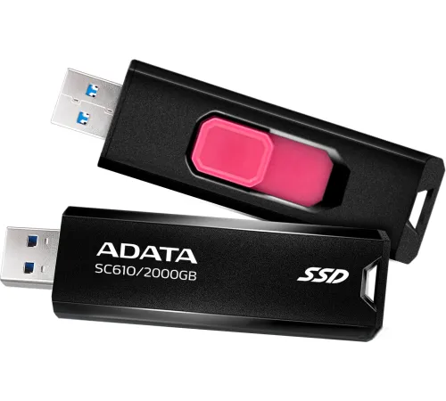 Внешний накопитель ADATA SC610 2TB SC610-2000G-CBK/RD