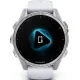 Умные часы Garmin Fenix 8 43мм серебристый, белый ремешок