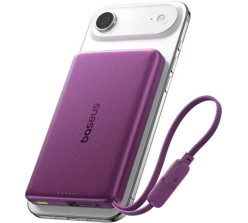 Внешний аккумулятор Baseus PicoGo AM52 45W 10000mAh фиолетовый