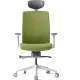 Кресло Bestuhl J2 White Pl с подголовником зеленый