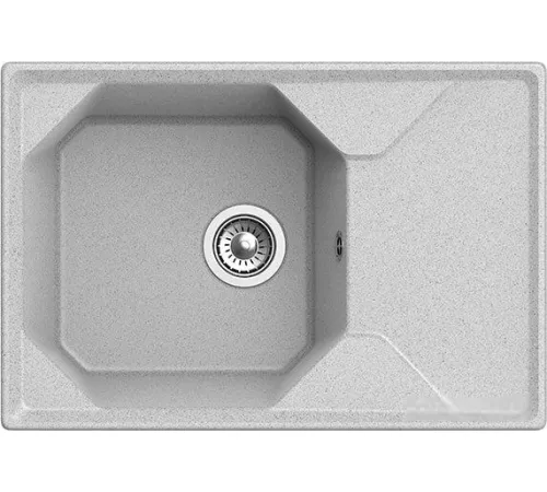 Кухонная мойка GranFest GF-U-740L серый