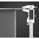 Кухонная мойка Roxen Uno 560210-44B 440*440 PVD графит под столешницу с ролл-матом и дозатором