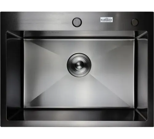 Кухонная мойка MARRBAXX B6045-R черный/графит