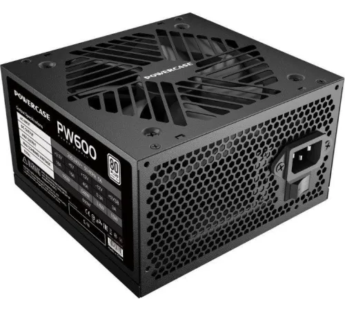 Блок питания Powercase PW600 черный