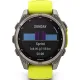 Умные часы Garmin Fenix 8 Solar, Sapphire 47мм титановый серый с желтым ремешком