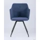 Стул с подлокотниками Stool Group Слинг вращающийся синий