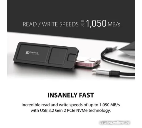 Внешний накопитель Silicon-Power PX10 1TB SP010TBPSDPX10CP