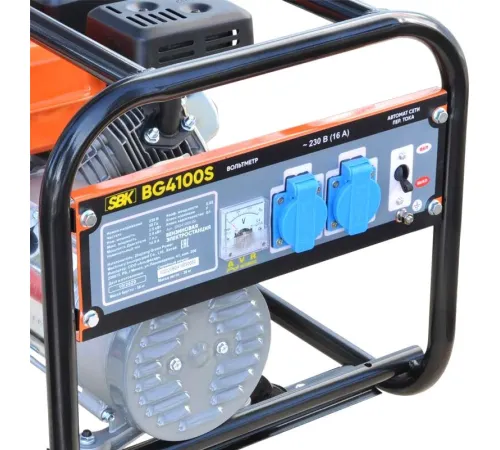 Бензиновый генератор SBK BG4100S