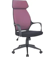 Кресло Brabix Galaxy EX-519 черный/терракотовый