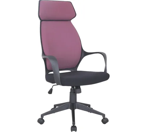 Кресло Brabix Galaxy EX-519 черный/терракотовый
