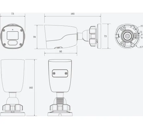 IP-камера Tiandy TC-C344S 2ETA-4