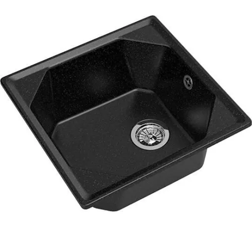 Кухонная мойка GranFest GF-U-500 черный