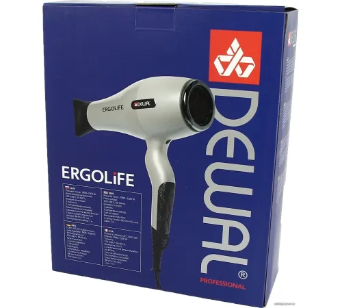 Фен Dewal ErgoLife 03-001 белый