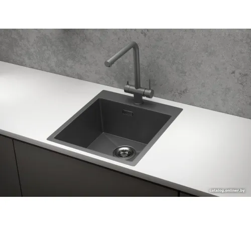 Кухонная мойка Granula GR-4600 графит матовый